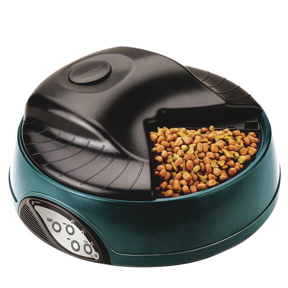 Automatic Pet Feeder with 4 Trays & Ice Chamber for Fresh Food (Model PF-04)