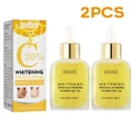 Vicanber Adult Women Whitening Fading Spots Facial Essence Hydrating Fading Spots Fine Lines Whitening Skin Brightening(2pcs)