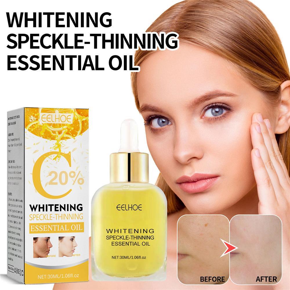 Vicanber Adult Women Whitening Fading Spots Facial Essence Hydrating Fading Spots Fine Lines Whitening Skin Brightening(1pc)
