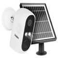 Uniden - 100% Wirefree 1080P Spotlight & Security Camera in 1 with Solar Panel