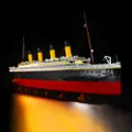 Brick Shine - Light Kit for LEGO Titanic 10294 - Classic Version