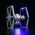 Brick Shine - Light Kit for LEGO Imperial TIE Fighter 75300 - Classic Version