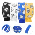4 Rolls Volleyball Ribbons Volleyball Decorations Sports Ribbons for Crafts Gift Wrapping Party Decor