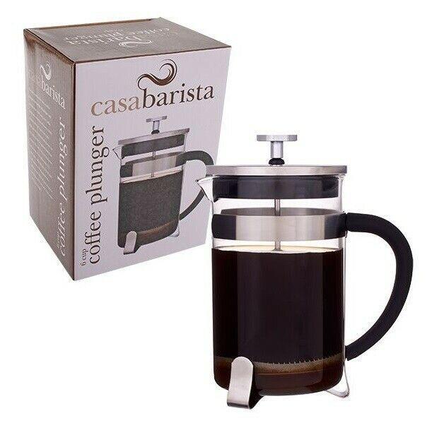 Casa Barista 6 Cup Coffee Plunger w/ Scoop