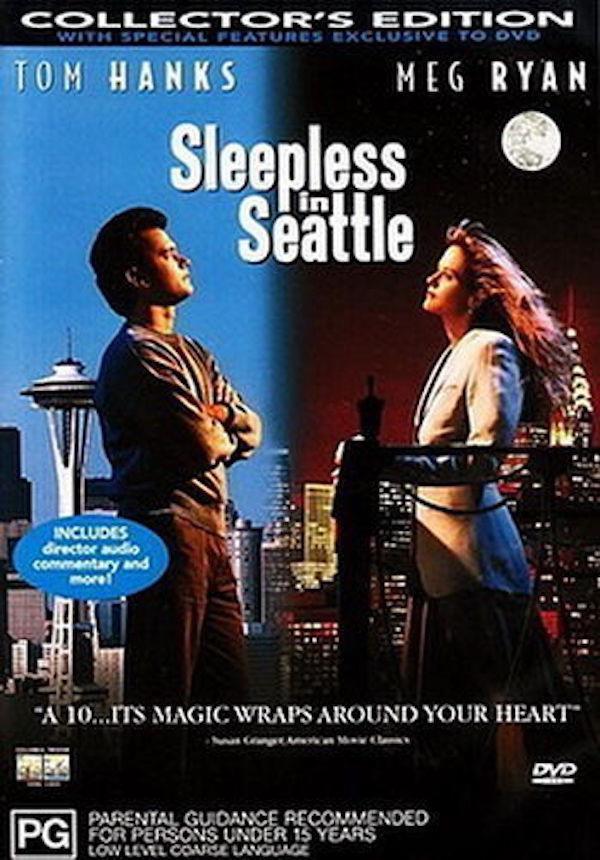 SLEPLESS IN SEATTLE - COLLECTORS EDITION DVD Preowned: Disc Excellent