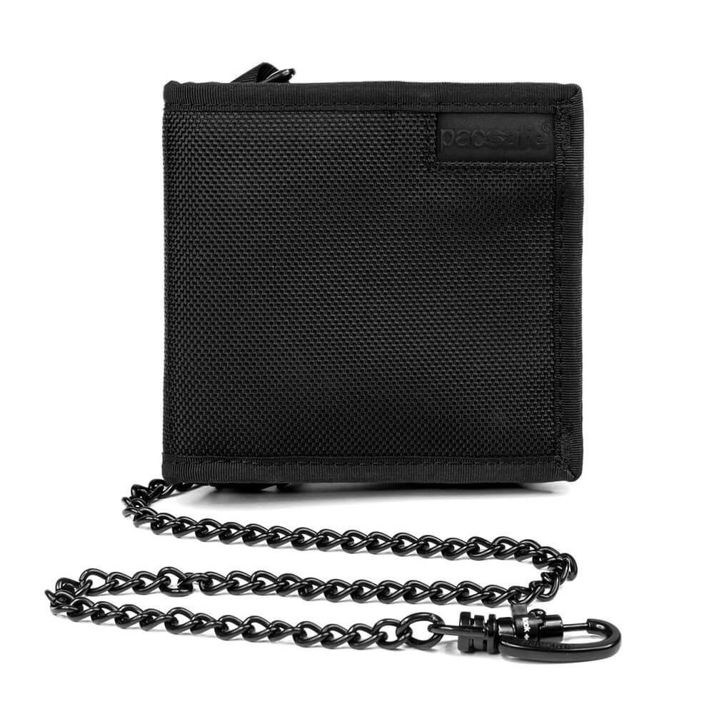 Pacsafe RFIDsafe Z100 Bi-Fold Wallet (Black)