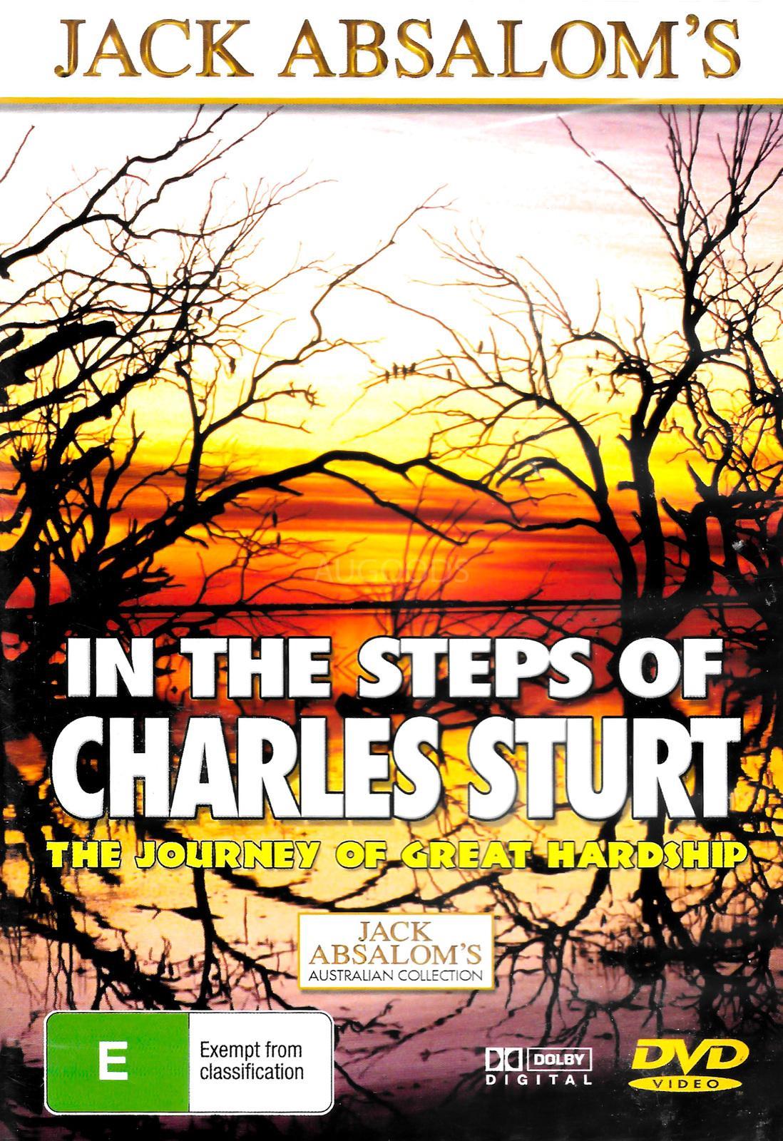 In The Steps Of Charles Sturt Jack Absalom -Educational DVD Series New