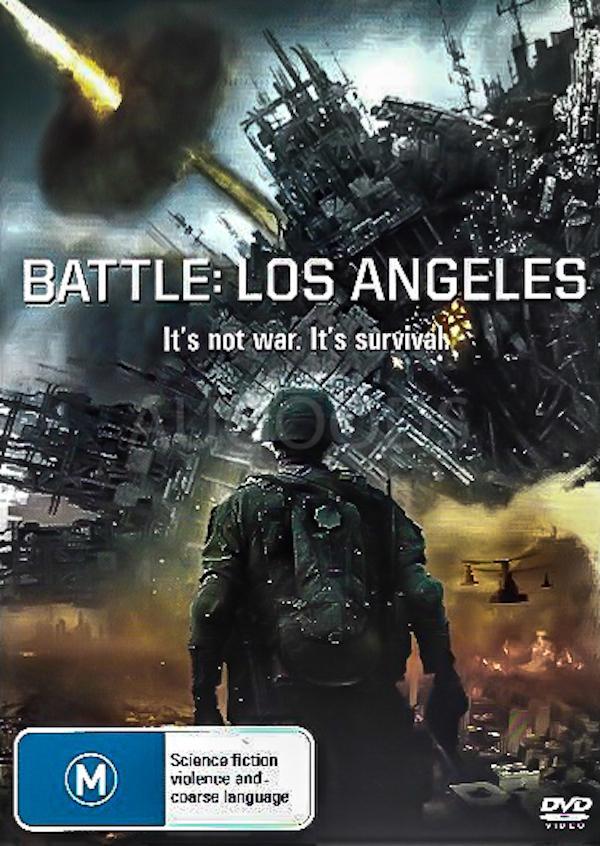 BATTLE: LOS ANGELES DVD Preowned: Disc Excellent