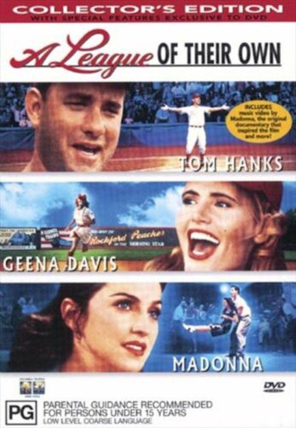 A LEAGUE OF THEIR OWN DVD Preowned: Disc Excellent