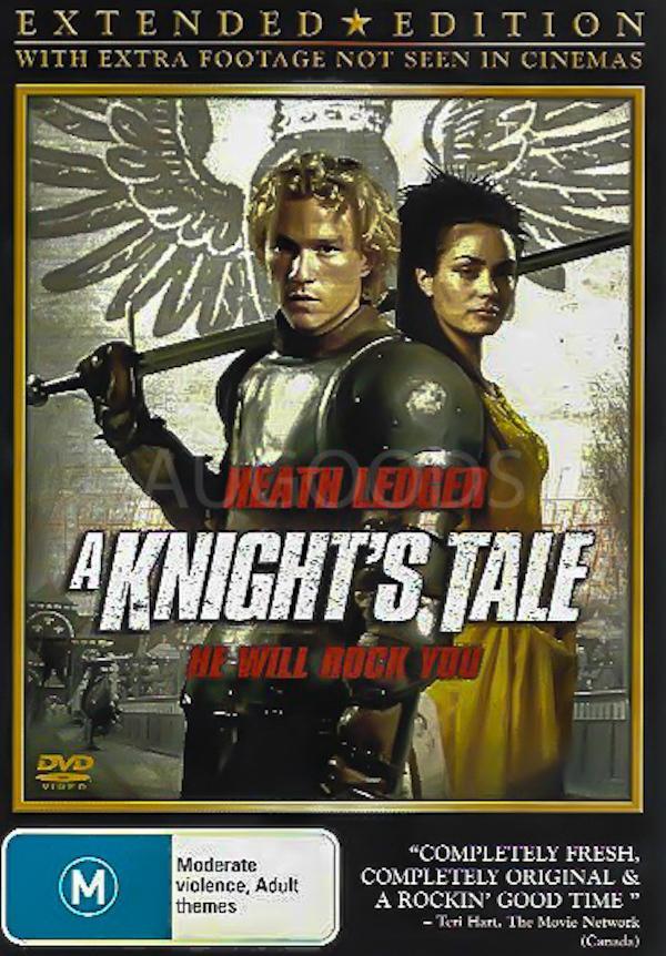 A KNIGHTS TALE: EXTENDED EDITION DVD Preowned: Disc Like New
