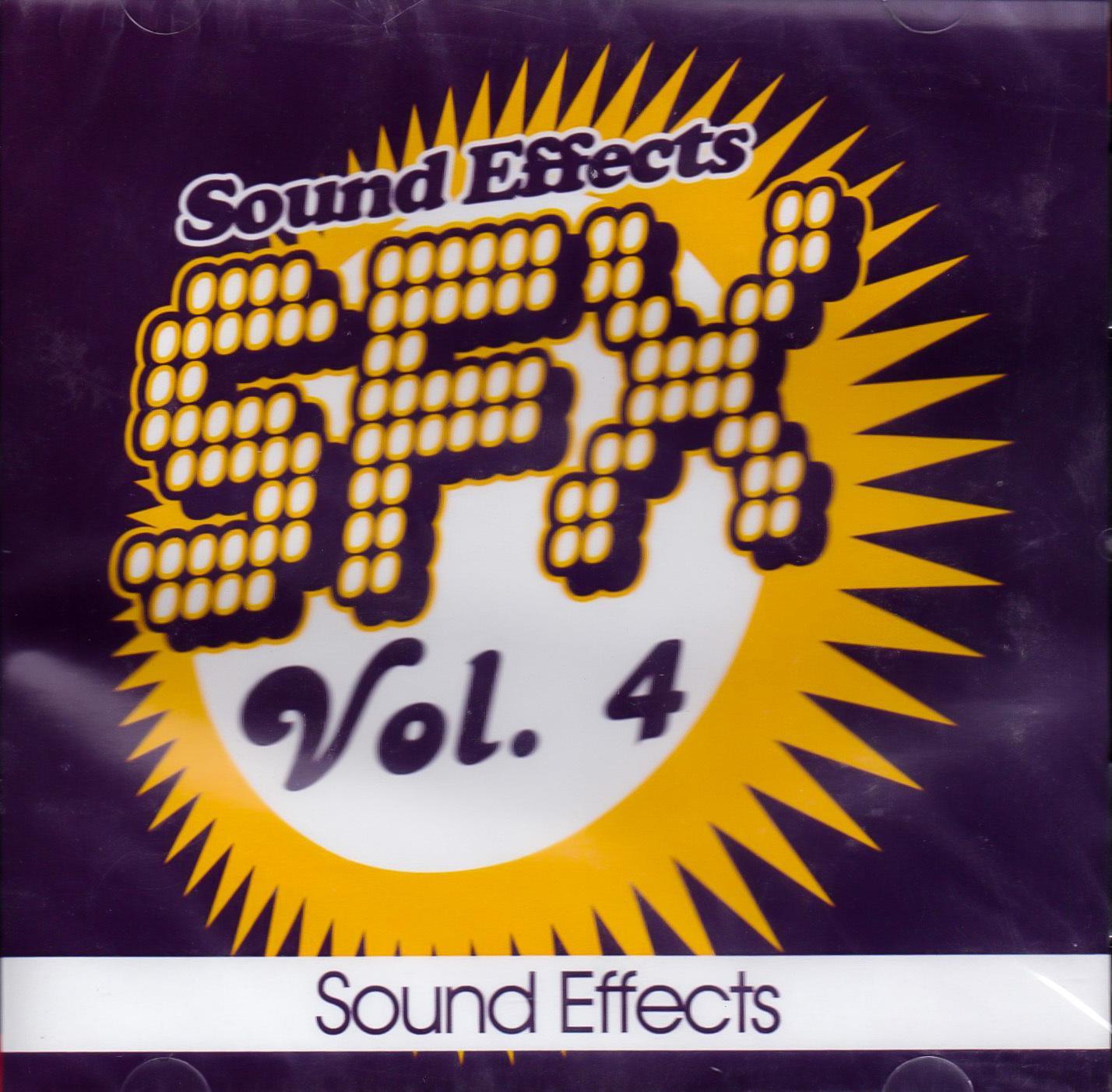 Sfx, Vol. 4 - Sound Effects -Various Artists CD