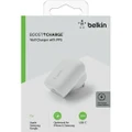 Belkin 1-Port 30W USB-C Power Delivery Wall Charger - White [WCA005AUWH]