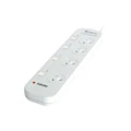 PAD054SW 4 Way Power Board Wide Spacing Individually Switched