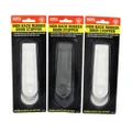 3pk Thick Rubber Door Stop Stopper Wedge Jam Jammer Stoppers Heavy Duty Guard Tool