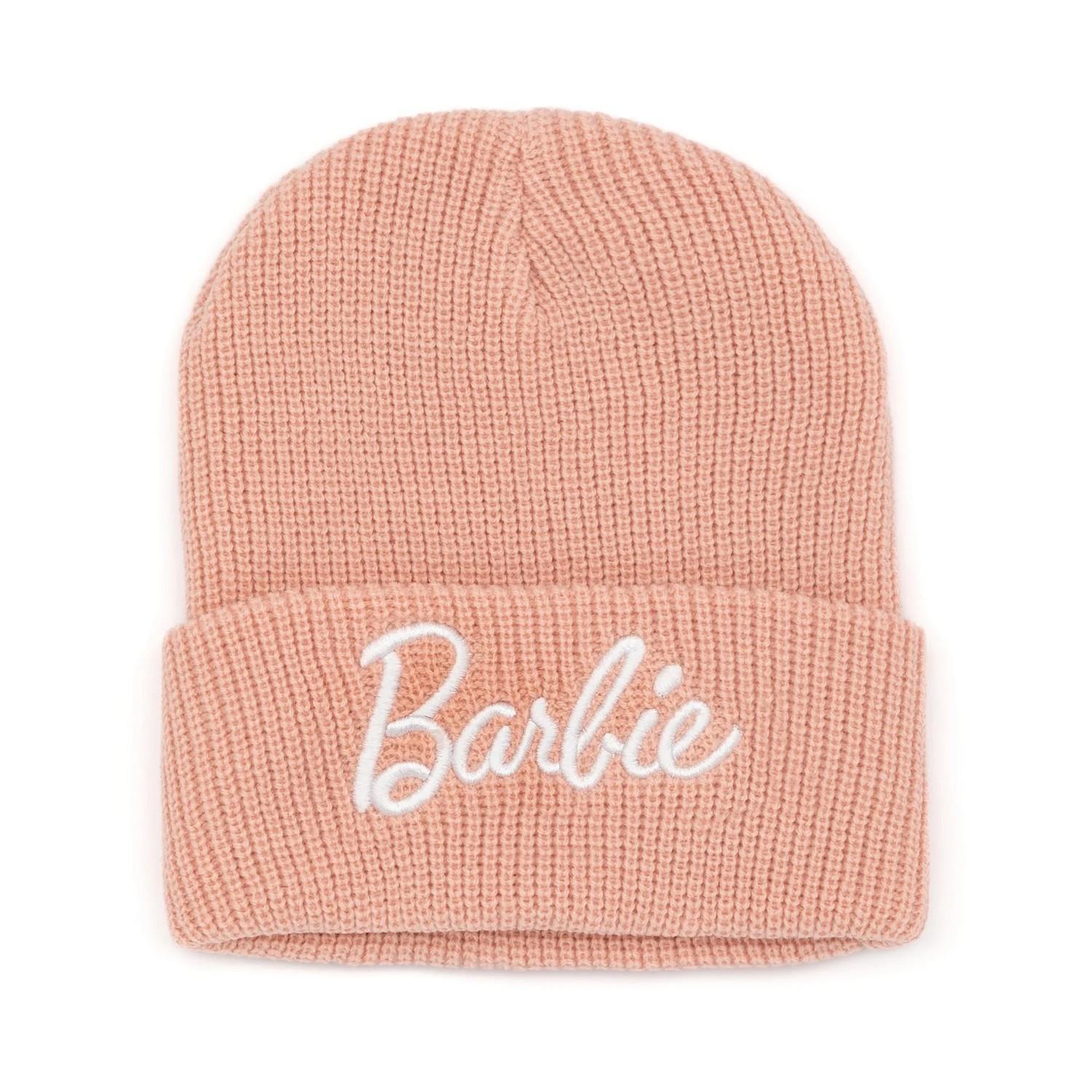 Barbie Womens/Ladies Embroidered Logo Beanie (Peach Pink) (One Size)