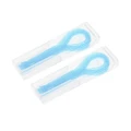 100 Pcs Cleaning Tool Dental Floss Bridge Threader Threaders Flossing Brace