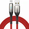 Baseus Nylon USB Lightning Cable Fast Charging Charger Cord For iPhone iPad