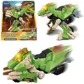Vtech Switch & Go Dinos-Burnout the Velociraptor-Ages 3+ Toy dino Car transformer