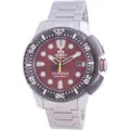 Orient M-Force AC0L 70th Anniversary Automatic Diver's RA-AC0L02R00B Japan Made 200M Men's Watch - Red Dial Stainless Steel Bracelet