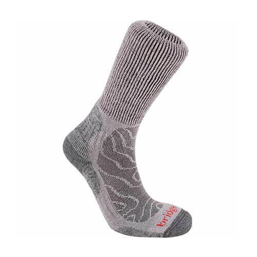 Bridgedale Hike Lightweight Comfort Sock - Grey Lg