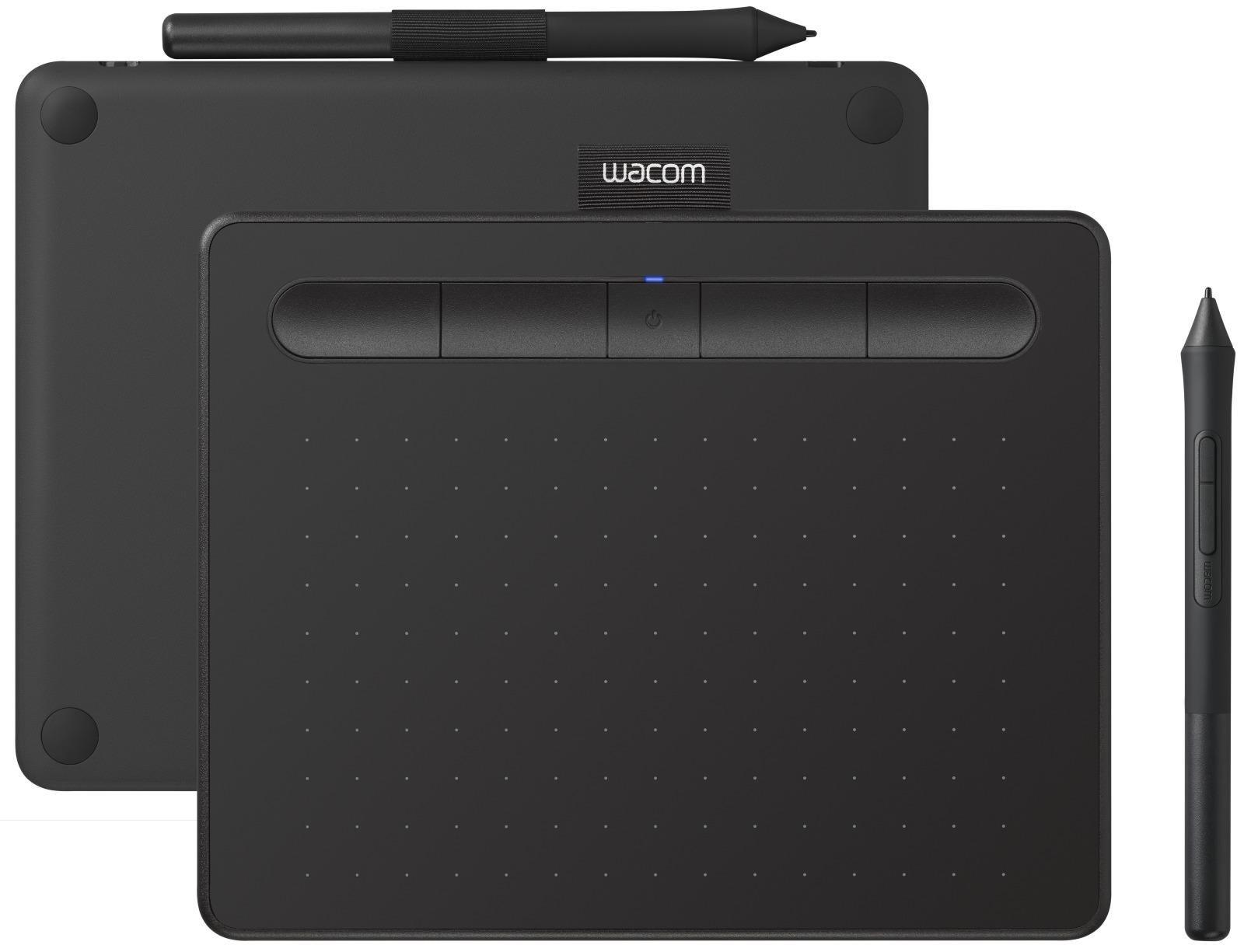 Wacom Intuos Small Bluetooth Drawing Tablet - Black