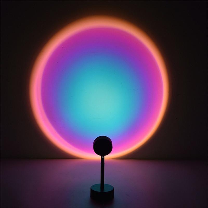 Rainbow Atmosphere Projector Lamp/LED Night Light