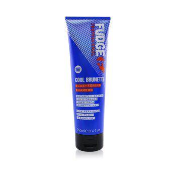 FUDGE - Cool Brunette Blue-Toning Shampoo (Instant Erases Red & Orange Tones from Brunette Hair)