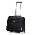 Swiss SoftCase Luggage Briefcase Suitcase 15.6″Laptop & Tablet Rolling Tote SW9708E Black