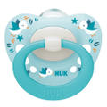 NUK Signature Silicone Soother 0-6 Months Single Pack - Random Pattern