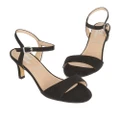 Good For The Sole Womens/Ladies Thora Extra Wide Heeled Sandals (Black) (5 UK)