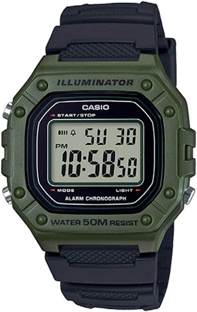Casio W-218H-3A Digital Watch