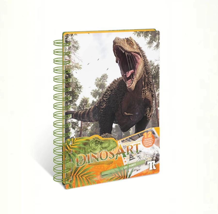 DinosArt Dinosaurs Small Creative Book - FOIL