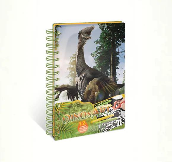 DinosArt Dinosaurs Small Creative Book Velvet