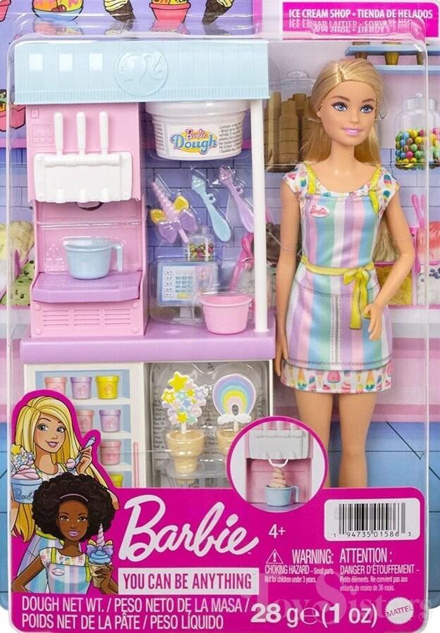 Barbie You Can Be Anything Ice Cream Shop Playset