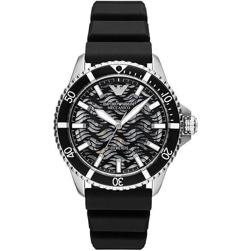 Emporio Armani Men's Black Stainless Steel Quartz Watch Mod. AR60062