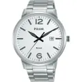 Pulsar Men's PS9683X1 Silver Steel Quartz Wristwatch