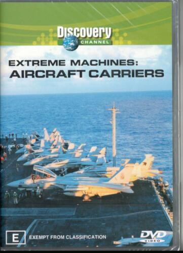 Extreme Machines - Aircraft Carriers -Rare DVD Aus Stock War Series New