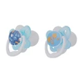 Prevent Contoured Pacifier Stage 2, 2 Pack (Blue)