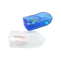 2 Pcs Tablet Cutter Cutter Splitter for Small Pills or Large Pills with Box Case (Blue and White)
