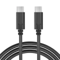 2m USB 3.1 Type-C Male to USB C Male Sync Charging HD Cable Type C for MacBook Pro