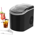 ADVWIN 2.2L Ice Maker Countertop, Self-Cleaning Ice Machine
