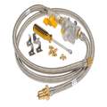 CROSSRAY NG Conversion Kit - Includes NG regulator, Short braided hose and injectors- TCS4AC-003