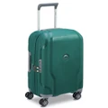 Delsey Clavel 55cm 4 Dual-Wheeled Expandable Cabin Case - Evergreen