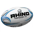 Rhino Tornado XV Rugby Ball (White/Blue/Black) (4)