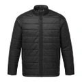 Premier Mens Recyclight Padded Jacket (Black) (S)