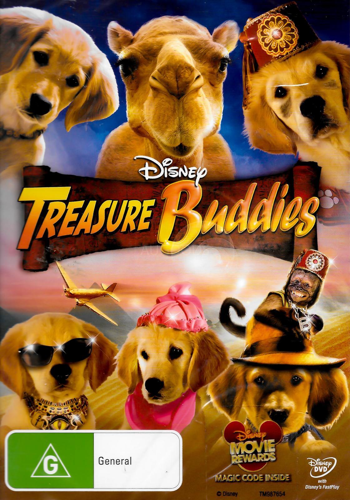 TREASURE BUDDIES -Kids DVD Rare Aus Stock New Region 4