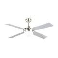 Kogan 52″ 1300mm DC Motor Ceiling Fan with Light & Remote (Silver) - Afterpay & Zippay Available