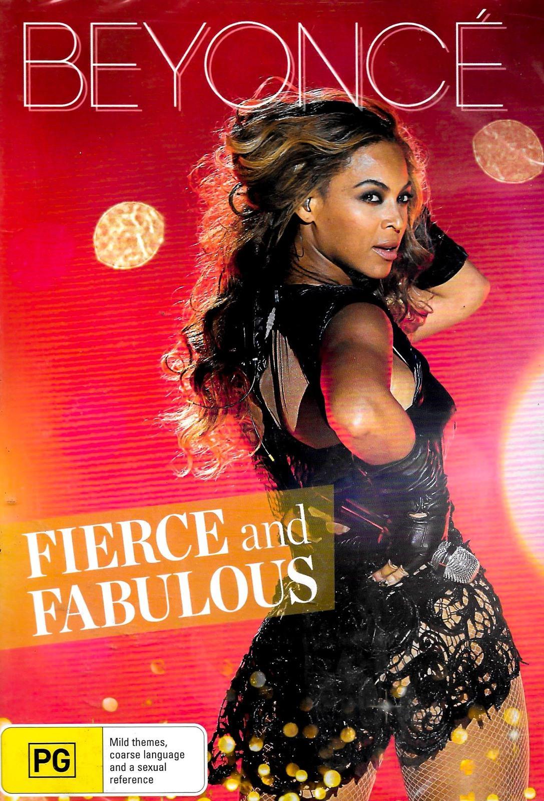 BEYONCE: FIERCE & FABULOUS . -Educational DVD Rare Aus Stock New Region 4