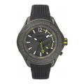 Nautica Men's Black Rubber Watch Strap Replacement - ? 45 mm, a Stylish and Durable Accessory for the Modern Gentleman