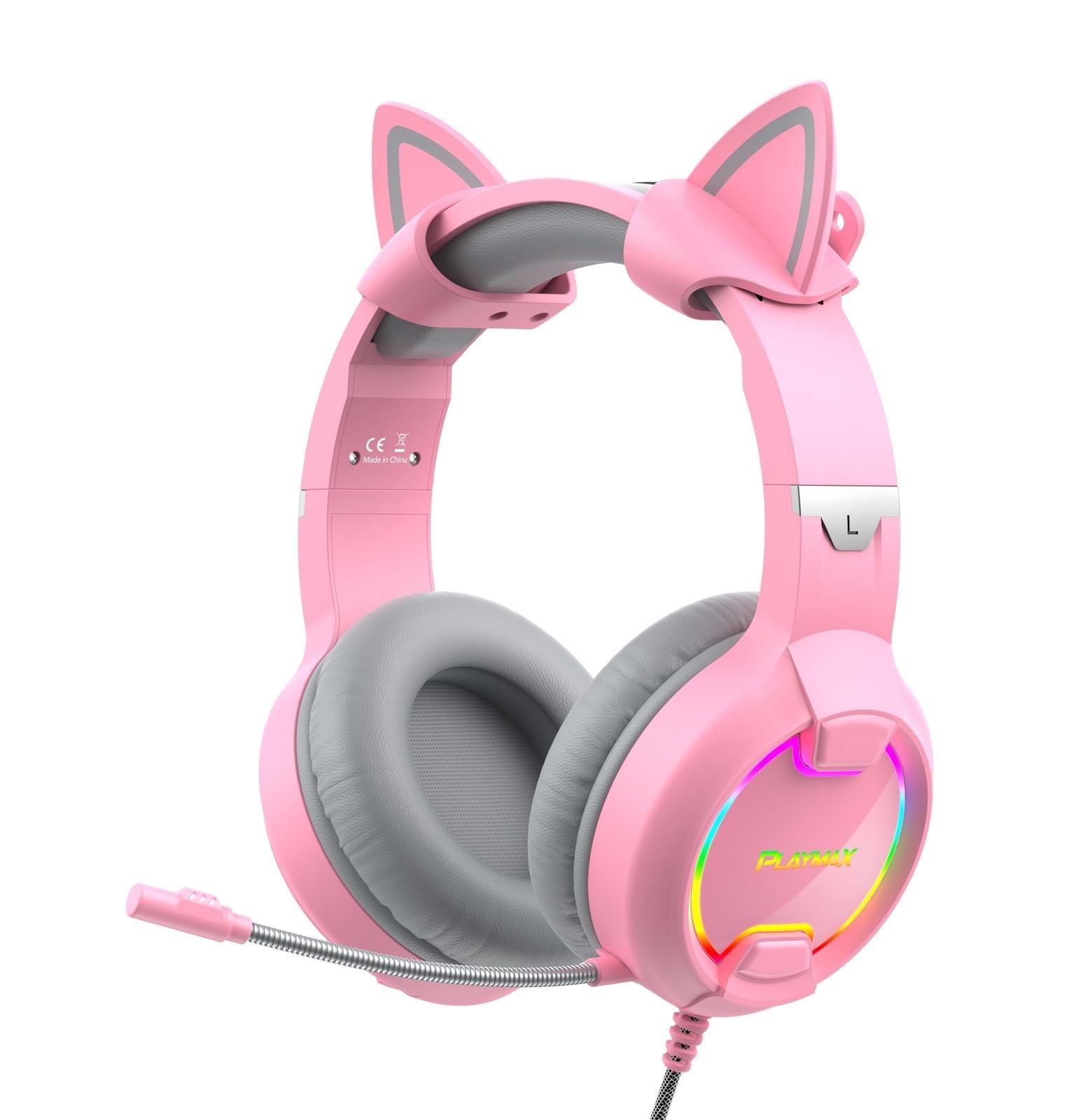 Playmax Taboo Cat Headset (Pink)